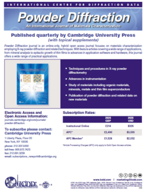 Powder Diffraction Journal